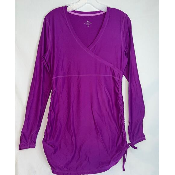Athleta Other - Athleta Purple Swim Cover Up UPF Lightweight Beach Pool Size MEDIUM